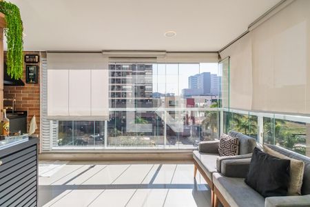 Varanda Gourmet de apartamento à venda com 2 quartos, 105m² em Bethaville I, Barueri