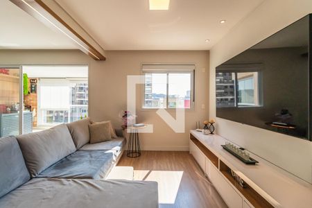 Sala de apartamento à venda com 2 quartos, 105m² em Bethaville I, Barueri