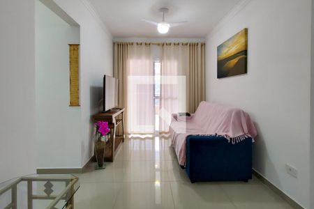 Sala de apartamento para alugar com 3 quartos, 96m² em Canto do Forte, Praia Grande