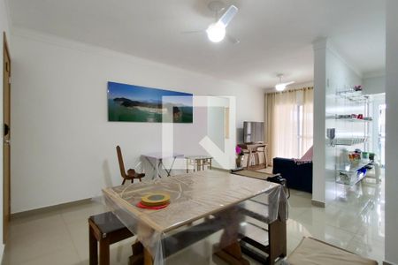 Sala de apartamento para alugar com 3 quartos, 96m² em Canto do Forte, Praia Grande