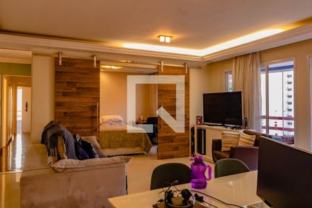 Sala  de apartamento à venda com 4 quartos, 154m² em Vila Mascote, São Paulo