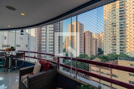 Varanda da sala de apartamento à venda com 4 quartos, 154m² em Vila Mascote, São Paulo