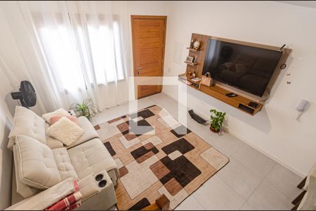 Sala de Estar de casa de condomínio à venda com 2 quartos, 123m² em Nonoai, Porto Alegre