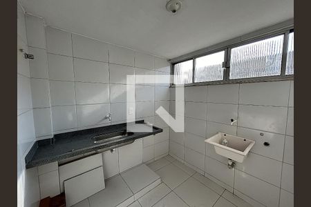 Cozinha e Área de Serviço de apartamento à venda com 1 quarto, 35m² em Irajá, Rio de Janeiro