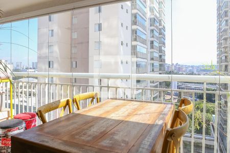 Varanda Gourmet de apartamento à venda com 2 quartos, 96m² em Bom Retiro, São Paulo