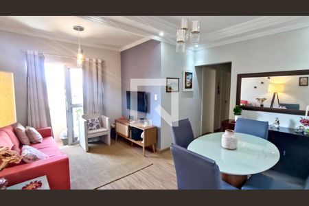 Sala de apartamento à venda com 3 quartos, 75m² em Vila Guarani, Jundiaí