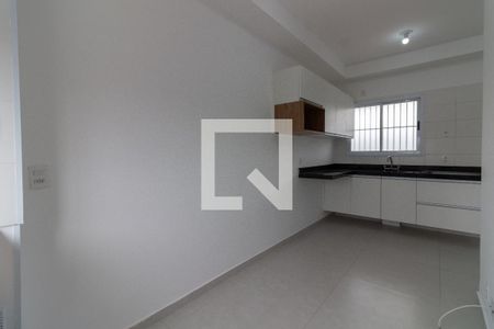 Sala - Cozinha de apartamento para alugar com 1 quarto, 27m² em Vila Sonia, São Paulo