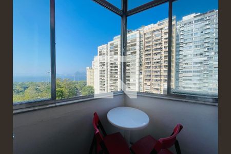 Varanda de apartamento para alugar com 1 quarto, 30m² em Flamengo, Rio de Janeiro