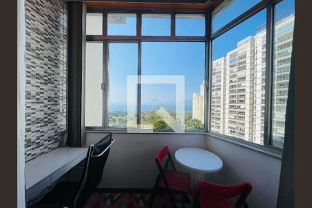 Varanda de apartamento para alugar com 1 quarto, 30m² em Flamengo, Rio de Janeiro