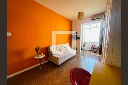 Sala de apartamento para alugar com 1 quarto, 30m² em Flamengo, Rio de Janeiro