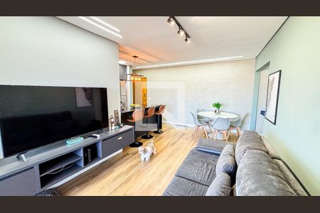 Sala - Sala de Jantar de apartamento à venda com 2 quartos, 82m² em Campestre, Santo André