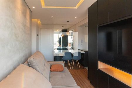 Sala de apartamento à venda com 2 quartos, 49m² em Jardim Samambaia, Campinas