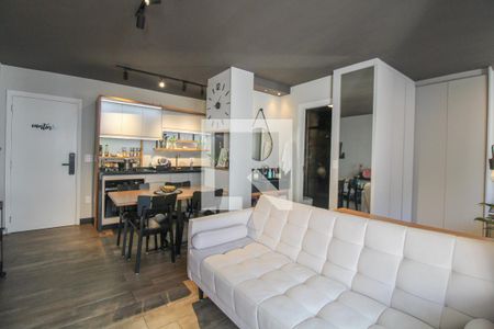 Sala  de kitnet/studio para alugar com 1 quarto, 40m² em Vila Itapura, Campinas