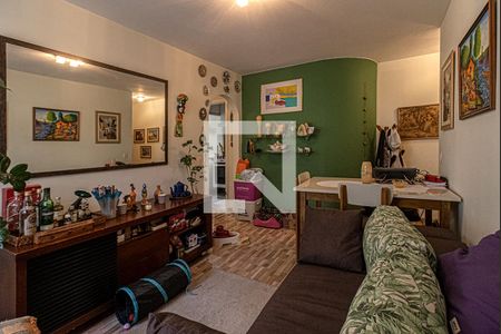 sala de apartamento à venda com 1 quarto, 48m² em Aclimação, São Paulo