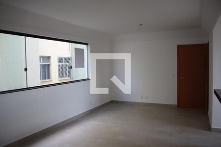 Sala de apartamento à venda com 3 quartos, 92m² em Coração Eucarístico, Belo Horizonte