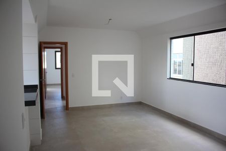 Sala de apartamento à venda com 3 quartos, 92m² em Coração Eucarístico, Belo Horizonte