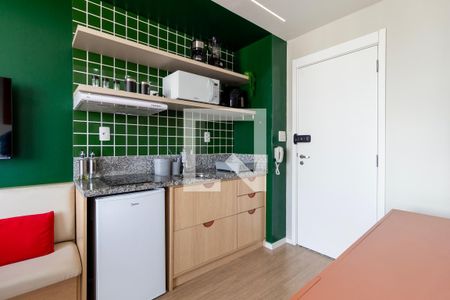 Cozinha de kitnet/studio à venda com 1 quarto, 19m² em Brás, São Paulo