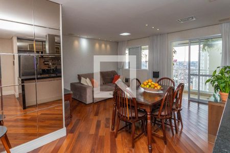 Sala  de apartamento à venda com 2 quartos, 78m² em Centro, Diadema