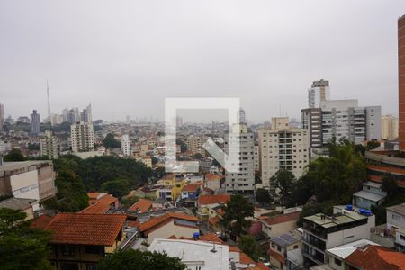 Sala vista de apartamento para alugar com 2 quartos, 58m² em Sumaré, São Paulo