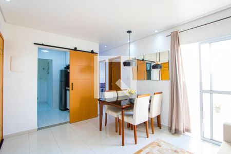 Sala de apartamento à venda com 2 quartos, 69m² em Jardim Stella, Santo André