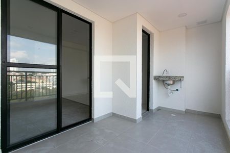 Varanda de apartamento à venda com 2 quartos, 46m² em Vila Esperança, São Paulo