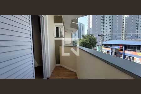 Varanda Quarto 1 suíte de apartamento à venda com 3 quartos, 150m² em Vila Valparaíso, Santo André