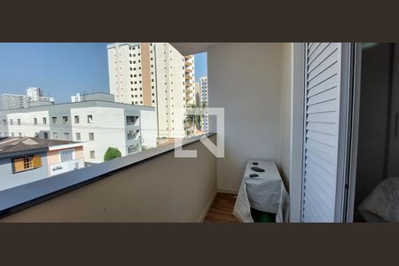 Varanda Quarto 1 suíte de apartamento à venda com 3 quartos, 150m² em Vila Valparaíso, Santo André