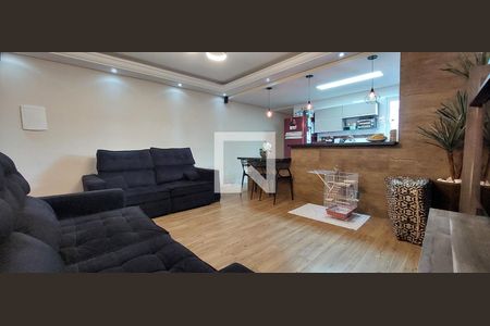 Sala de apartamento à venda com 3 quartos, 150m² em Vila Valparaíso, Santo André