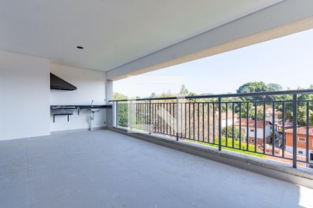 Sacada gourmet de apartamento à venda com 3 quartos, 114m² em Jardim Prudência, São Paulo