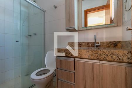 Banheiro Quarto 2 de apartamento para alugar com 2 quartos, 50m² em Santa Branca, Belo Horizonte