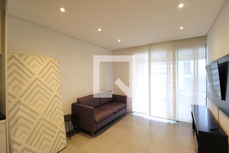 Sala de apartamento para alugar com 1 quarto, 61m² em Itaim Bibi, São Paulo