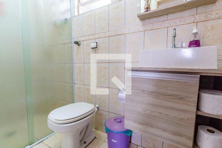 Banheiro de apartamento para alugar com 1 quarto, 41m² em Boqueirão, Praia Grande