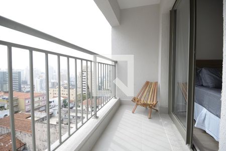 Varanda de kitnet/studio à venda com 1 quarto, 20m² em Paraíso, São Paulo