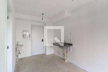 Sala de kitnet/studio para alugar com 1 quarto, 28m² em Brooklin Paulista, São Paulo