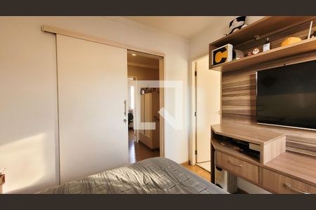 Suíte 01 de casa de condomínio para alugar com 3 quartos, 86m² em Parque Imperador, Campinas