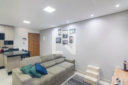 Sala de apartamento à venda com 2 quartos, 60m² em Jardim Ana Maria, Santo André