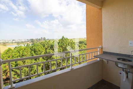 Varanda da Sala de apartamento para alugar com 2 quartos, 55m² em Vossoroca, Votorantim