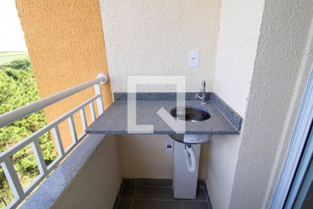 Varanda da Sala de apartamento para alugar com 2 quartos, 55m² em Vossoroca, Votorantim