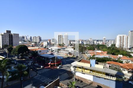 Sala - Vista de apartamento para alugar com 2 quartos, 60m² em Taquaral, Campinas