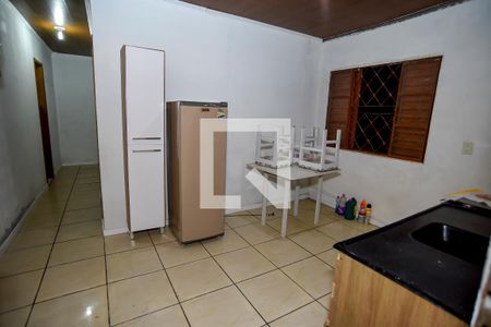 Cozinha de casa para alugar com 1 quarto, 22m² em Jardim Universitario, Viamão