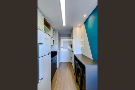 Cozinha de kitnet/studio à venda com 1 quarto, 19m² em Brás, São Paulo