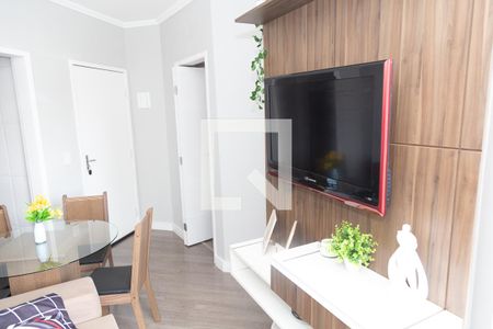 Sala de apartamento à venda com 1 quarto, 46m² em Jardim Dourado, Guarulhos