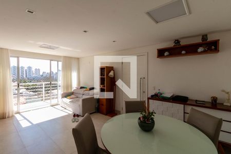 Sala de apartamento à venda com 3 quartos, 90m² em Cidade Jardim, Belo Horizonte