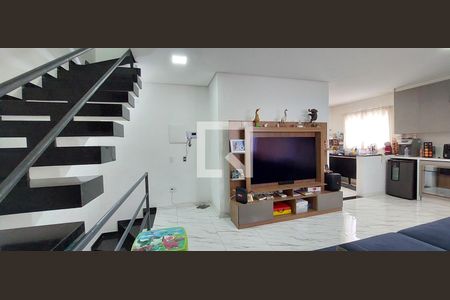 Sala de casa à venda com 2 quartos, 118m² em Santa Terezinha, Santo André