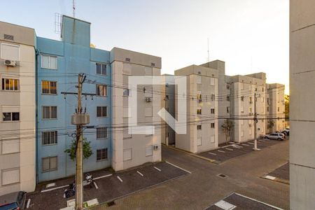 Vista da Sala de casa de condomínio à venda com 2 quartos, 47m² em Olaria, Canoas