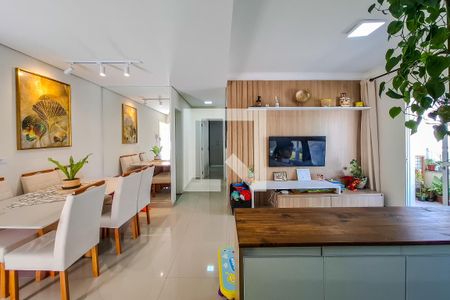 sala de apartamento para alugar com 2 quartos, 71m² em Bosque da Saúde, São Paulo