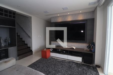 Sala de TV de apartamento à venda com 3 quartos, 248m² em Vila Zilda, São Paulo