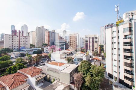 Vista da Varanda  Sala de apartamento à venda com 2 quartos, 62m² em Pinheiros, São Paulo