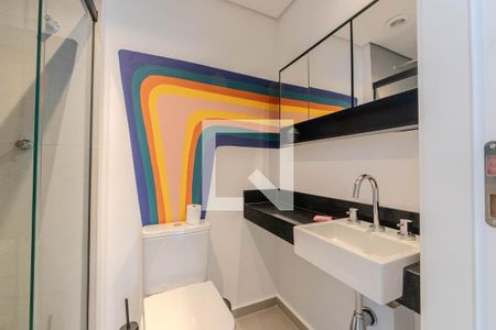 Banheiro de apartamento à venda com 1 quarto, 36m² em Bela Vista, São Paulo