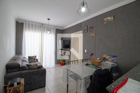 Sala de apartamento para alugar com 2 quartos, 52m² em Júlio de Mesquita Filho, Sorocaba